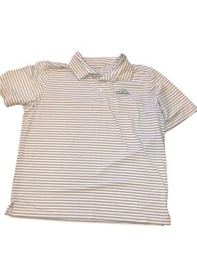 Ahead performance striped polo shirt short sleeve  size XLarge